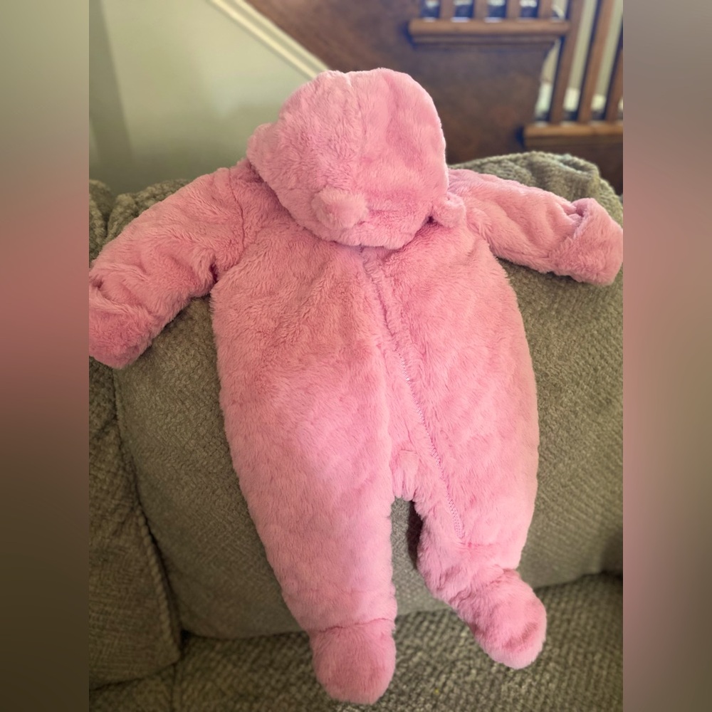 Wonder Nation Soft Pink Infant Onesie